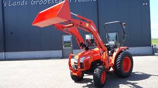 Kubota L1361 4wd HST  00439 Draaiuren  Full Options [upl. by Ikilisav]