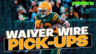 15 MUST ADD Waiver Wire Players for Week 5 [upl. by Lonni]