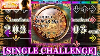 【DDR UNIVERSE1】 Tsugaru ORIFIS Mix SINGLE CHALLENGEONI 譜面確認＋クラップ [upl. by Aluap885]