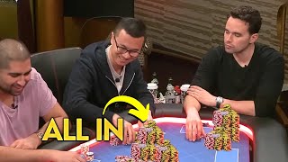 Poker King Hits the Jackpot 579000 Pot WON with a FULL HOUSE at Cash Game [upl. by Salbu]