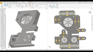 Autodesk inventor 2025 Sheet Metal Basic tutorial Exercise 67 [upl. by Ahsilla]