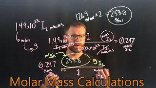 Molar Mass Conversions [upl. by Lyndsey188]