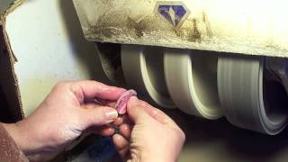 Lapidary George Tutorial on Stone Cutting  2 [upl. by Neelak]