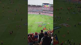 Brisbane Lions winners song MCG AFL Grand Final 2024 [upl. by Atnauqal476]