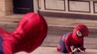 Jetzt lässt Evian das SpidermanBaby tanzen [upl. by Ecnedac]