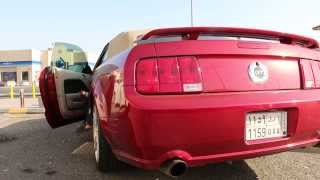 Mustang GT V8 with Borla Attack موستنج دبات بورلا اتاك [upl. by Scrivings745]