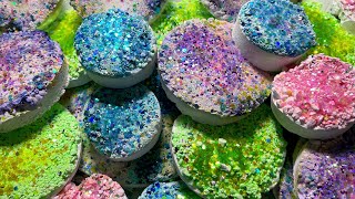 Chalk Pebble Reforms 😋✨ Side of Softie Freshies 🩷💜💚🩵 Gym Chalk ASMR [upl. by Attolrahc]