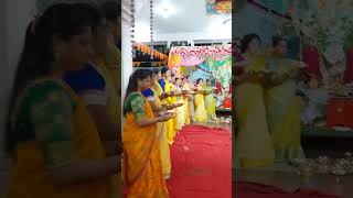 Mangala harathi song Telugu 😍Ganesh celebrations [upl. by Zilevi]