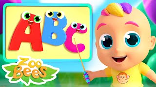 ABC Song  Alphabets Song For Kids  Songs For Babies  Nursery Rhymes with Zoobees  Kids Song [upl. by Kachine]