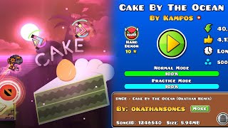 Cake By the Ocean by Kampos  Geometry Dash [upl. by Wolliw]