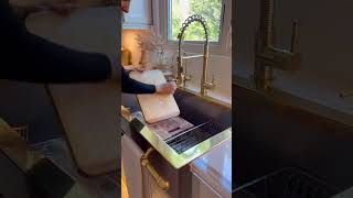 Deep clean my wooden spoons and wood cutting boards with me Farah Merhi [upl. by Theodor]