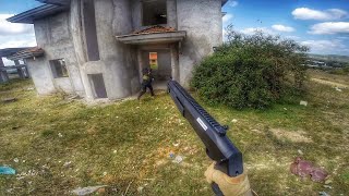 Dipçiksiz Kısa Pompalı Tüfek ile Airsoft Oynamaya Çalıştım [upl. by Notsirhc]