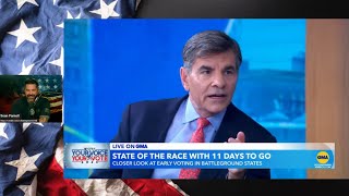 ABCs George Stephanopoulos Steps In It After GOP Early Voting In Nevada Breakdown  Sean Parnell [upl. by Oribella]