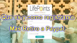 LifePointsque es y como registrarse mas retiro a Paypal [upl. by Ellerad63]