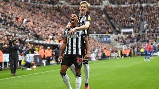 MATCH CAM 🎥 Newcastle United 4 Crystal Palace 0  Premier League Highlights [upl. by Ttnerb800]