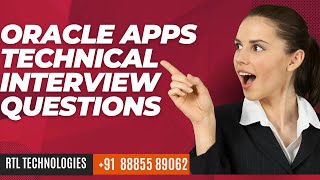 Oracle Apps EBS Technical  Placement  Real Time Training  Placement  Interview Questions [upl. by Calica]