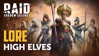 RAID Shadow Legends  Faction History High Elves [upl. by Luana]