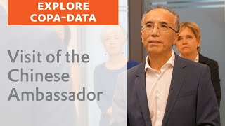 Visit of the Chinese Ambassador to Austria at COPADATA Headquarters in Salzburg 2021 [upl. by Millisent]