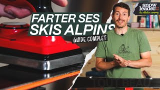 FARTER SES SKIS ALPINS SOIMÊME   Tutos Snowleader 🔍 [upl. by Nabe52]