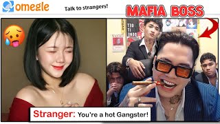 I PRETENDED to be A MAFIA BOSS on OME TV  OMEGLE  and She fell in love [upl. by Jordanson]