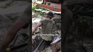 Quick Pipe Replacement plumbing plumber professionalplumbing wwwhafkeplumbingcom [upl. by Keriann]