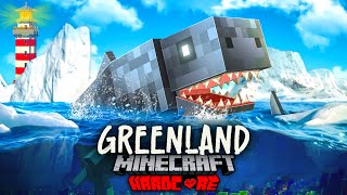 I Survived 100 Days in GREENLAND in Hardcore Minecraft [upl. by Ressan]