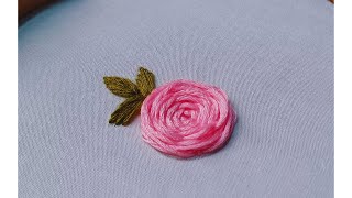 How to make beautiful Woven Wheel stitch  Woven wheel stitch tutorial  Flower embroidery design [upl. by Carlo]