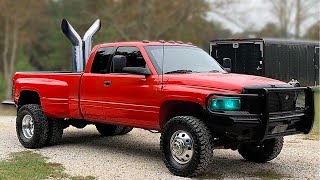 Badass Diesel Trucks Compilation 4 Custom Engine  Rolling Coal 2021 [upl. by Gardiner]