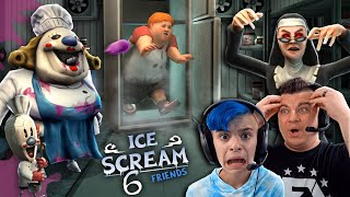 ICE SCREAM 6 FRIENDS We Saved Chunky Charlie [upl. by Marlyn]