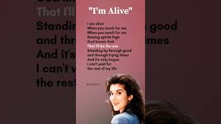 Im Alive lyrics  Celine Dion Verse3 lyrics imalive celinedion trending [upl. by Niehaus948]