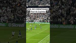 GOL DO TÍTULO DO CORINTHIANS NA COPINHA Corinthians x Cruzeiro  FINAL DA COPINHA [upl. by Hales]