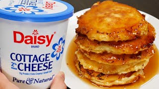 How To Make Cottage Cheese Pancakes [upl. by Riordan]