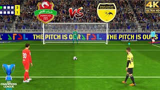 Al Hussein SC vs Shabab Al Ahli🔥 Penalty Shootout🛑 AFC Champion League Two 2024✅ efootball Mobile [upl. by Maibach119]