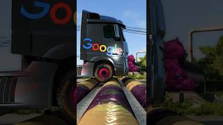 Truck Tow G Class vs Speedbump short beamng beamngdrive beamngcrashes trucksvs [upl. by Shugart]