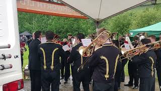 Black Dyke at Diggle Brass Band Contest 24th May 2024 Contest winners [upl. by Fairleigh520]