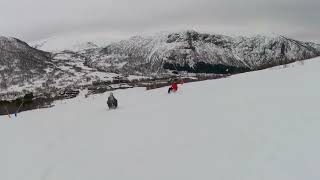 Snow Racing Sledging in Myrkdalen Norway  April 2024 [upl. by Goldston50]