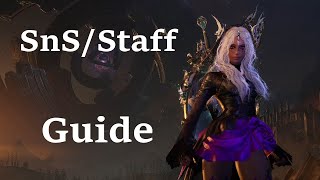 Throne amp Liberty SnSStaff PVE Guide Updated [upl. by Britney]