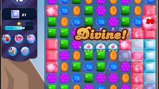 Candy Crush Saga Level 7760  NO BOOSTERS  SKILLGAMING ✔️ [upl. by Aynotak]