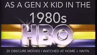 20 Obscure 1980s Movies on HBO  Not Necessarily The News [upl. by Kinnie]