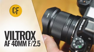 Viltrox 40mm f25 lens review [upl. by Marelya154]