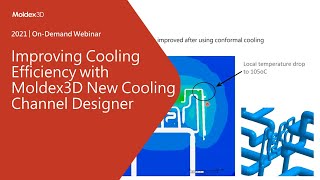 Improving Cooling Efficiency with Moldex3D New Cooling Channel Designer｜Intro [upl. by Hoebart]