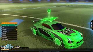 Rocket League Maverick GXT amp Octane Designs  Troublemaker IV Phoenix Wings III Mage Glass [upl. by Pollitt358]