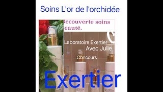 Découverte des soins beauté Laboratoire Exertier avec Julie concours [upl. by Inalaeham538]