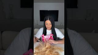 She’s haunted it’s not possible 😳 hairstyle doll haunted tutorial [upl. by Alleunam]