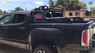 ROLL BAR INSTALLATION FOR GMC CANYON 2020 PICKUP TRUCK [upl. by Norej]