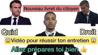 😱Le nouveau livret du citoyen à apprendre pour l’entretien de nationalité française 🇫🇷✅ partie 2 [upl. by Kciredes63]