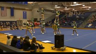 York Catholic  2016 YAIAA Cheerleading Championship at Dallastown HS [upl. by Ahsaz]