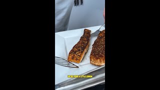 How To Make A Perfectly Seared Salmon [upl. by Rahs824]