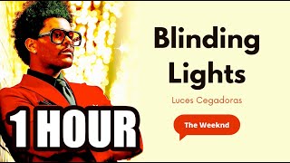 The Weeknd  Blinding Lights  1 hour Lyrics Video [upl. by Flavia811]