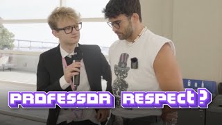 HasanAbi meets Professor Respect at TWITCHCON [upl. by Timothy962]